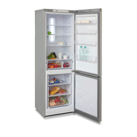 Холодильник Бирюса M629S металлик