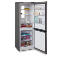 Холодильник Бирюса I820NF No Frost двери цвета нержавеющая сталь